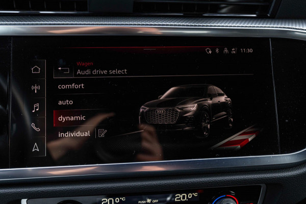 Audi Q3 Sportback 45 TFSI e S Edition 245 PK | Navarra Black Optic 3x S-Line Virtual Stoel/Stuurverw. 20''
