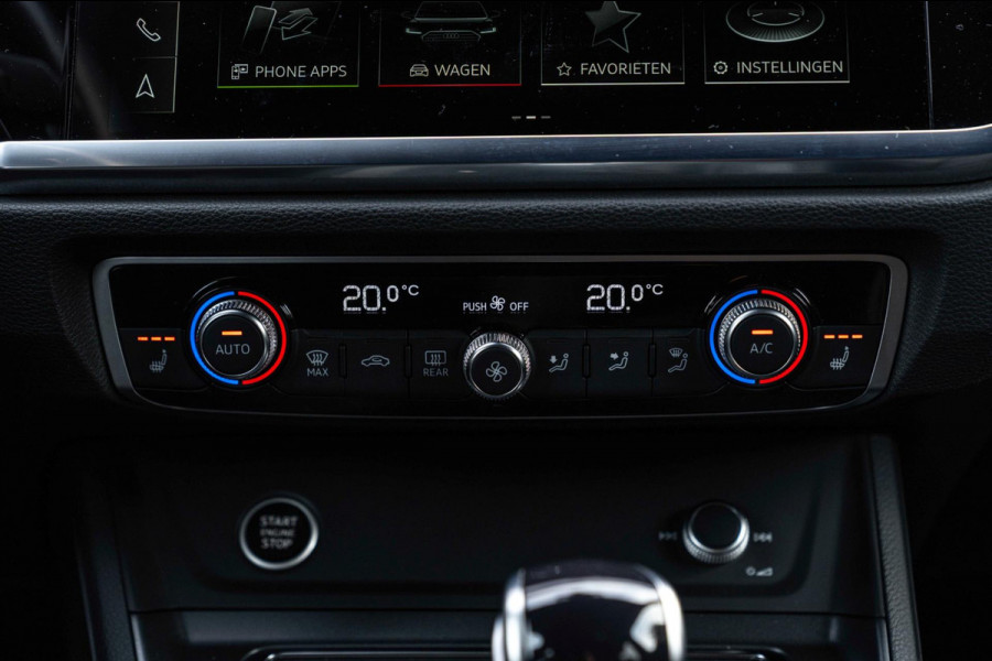 Audi Q3 Sportback 45 TFSI e S Edition 245 PK | Navarra Black Optic 3x S-Line Virtual Stoel/Stuurverw. 20''