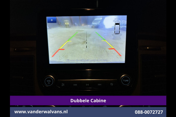 Ford Transit Custom 2.0 TDCI 130pk L2H1 Dubbele Cabine Euro6 Airco | 6-Zits | Camera | Navigatie | LED | Apple Carplay Android Auto, Cruisecontrol, Stoelverwarming, Verwarmde voorruit, Parkeersensoren, Achterklep