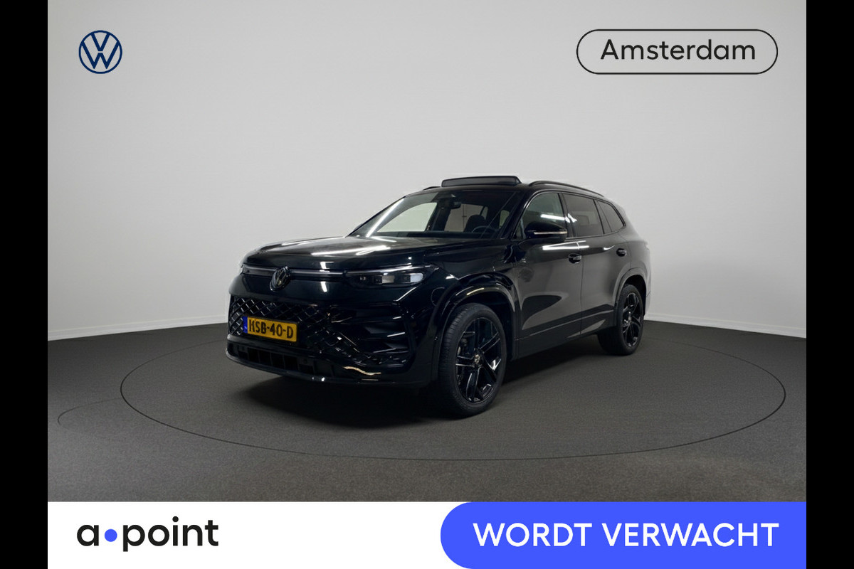 Volkswagen Tayron 1.5 eHybrid R-Line Edition 204 pk Automaat (DSG) | Verlengde garantie | Navigatie | Panoramadak | Trekhaak (wegklapbaar) | Parkeersensoren (Park assist) | Rondomzicht camera | Black Style pakket | R-Line |