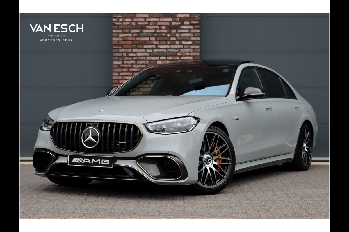 Mercedes-Benz S-Klasse AMG 63 S E Performance 'Edition 1' | 802pk | Achterasbesturing | Keramisch | Distronic+ | Chauffeurspakket | Entertainmentpakket Achter | Stoelventilatie V+A | Vlakkenverwarming | Zonweringspakket |