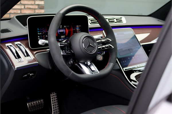 Mercedes-Benz S-Klasse AMG 63 S E Performance 'Edition 1' | 802pk | Achterasbesturing | Keramisch | Distronic+ | Chauffeurspakket | Entertainmentpakket Achter | Stoelventilatie V+A | Vlakkenverwarming | Zonweringspakket |