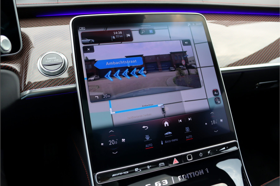 Mercedes-Benz S-Klasse AMG 63 S E Performance 'Edition 1' | 802pk | Achterasbesturing | Keramisch | Distronic+ | Chauffeurspakket | Entertainmentpakket Achter | Stoelventilatie V+A | Vlakkenverwarming | Zonweringspakket |