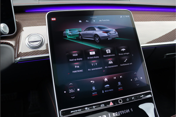 Mercedes-Benz S-Klasse AMG 63 S E Performance 'Edition 1' | 802pk | Achterasbesturing | Keramisch | Distronic+ | Chauffeurspakket | Entertainmentpakket Achter | Stoelventilatie V+A | Vlakkenverwarming | Zonweringspakket |
