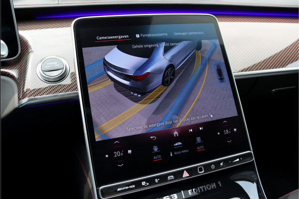 Mercedes-Benz S-Klasse AMG 63 S E Performance 'Edition 1' | 802pk | Achterasbesturing | Keramisch | Distronic+ | Chauffeurspakket | Entertainmentpakket Achter | Stoelventilatie V+A | Vlakkenverwarming | Zonweringspakket |