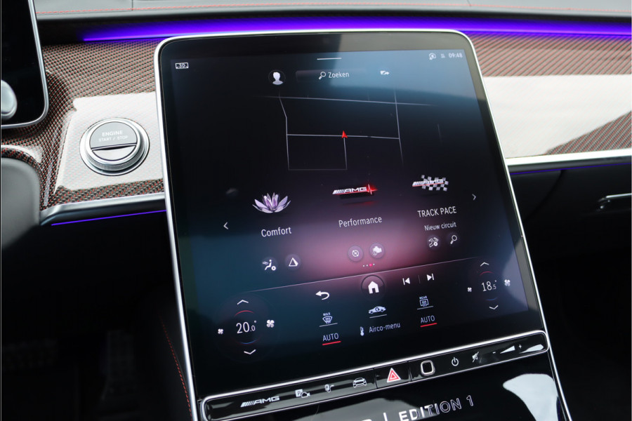 Mercedes-Benz S-Klasse AMG 63 S E Performance 'Edition 1' | 802pk | Achterasbesturing | Keramisch | Distronic+ | Chauffeurspakket | Entertainmentpakket Achter | Stoelventilatie V+A | Vlakkenverwarming | Zonweringspakket |