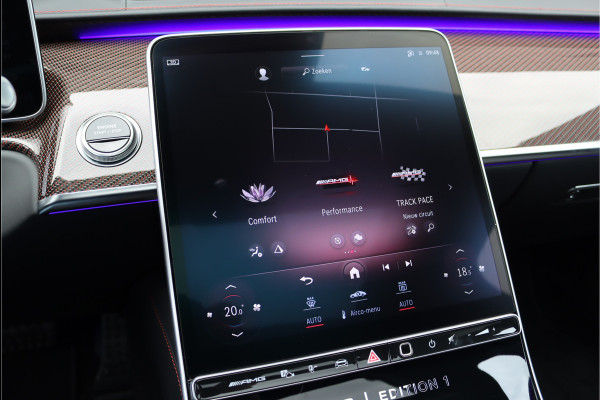 Mercedes-Benz S-Klasse AMG 63 S E Performance 'Edition 1' | 802pk | Achterasbesturing | Keramisch | Distronic+ | Chauffeurspakket | Entertainmentpakket Achter | Stoelventilatie V+A | Vlakkenverwarming | Zonweringspakket |