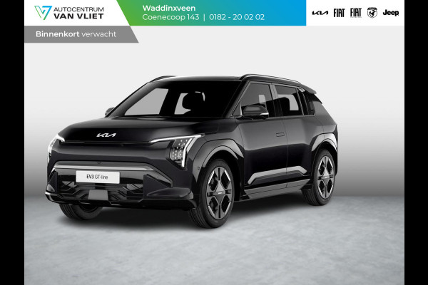 Kia EV3 GT-PlusLine 81.4 kWh | Schuif/kanteldak | Stoel&Stuur Verw. | Camera | Adapt. Cruise | HUD | 19" | Keyless