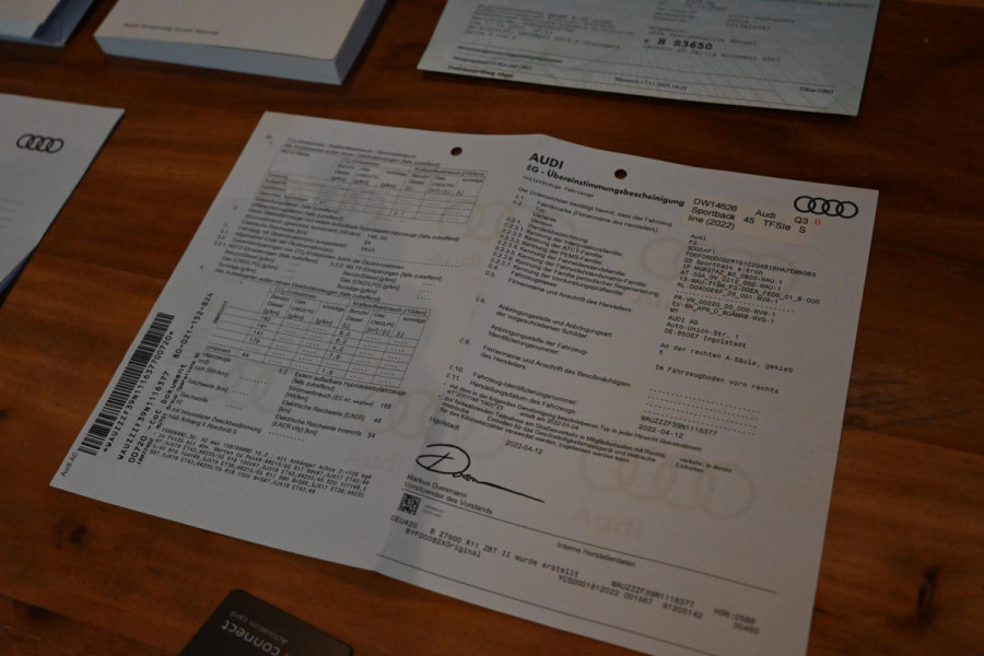 Audi Q3 Sportback 45 TFSI e S Edition 245 PK | Navarra Black Optic 3x S-Line Virtual Stoel/Stuurverw. 20''