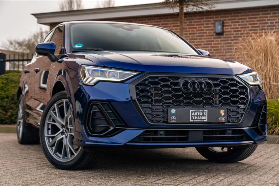 Audi Q3 Sportback 45 TFSI e S Edition 245 PK | Navarra Black Optic 3x S-Line Virtual Stoel/Stuurverw. 20''