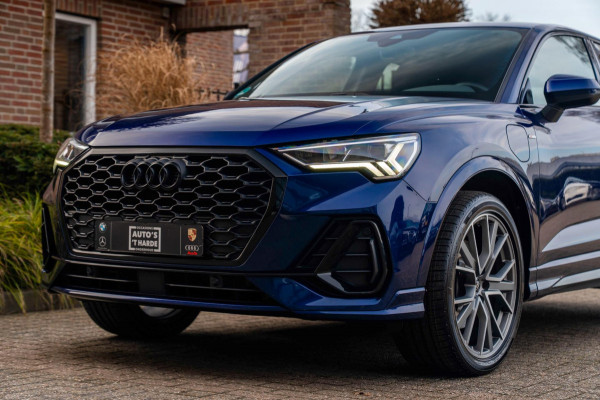Audi Q3 Sportback 45 TFSI e S Edition 245 PK | Navarra Black Optic 3x S-Line Virtual Stoel/Stuurverw. 20''