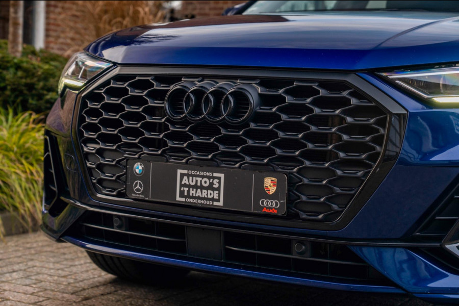 Audi Q3 Sportback 45 TFSI e S Edition 245 PK | Navarra Black Optic 3x S-Line Virtual Stoel/Stuurverw. 20''