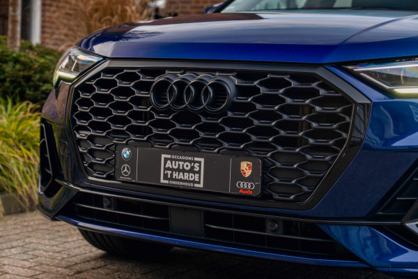 Audi Q3 Sportback 45 TFSI e S Edition 245 PK | Navarra Black Optic 3x S-Line Virtual Stoel/Stuurverw. 20''