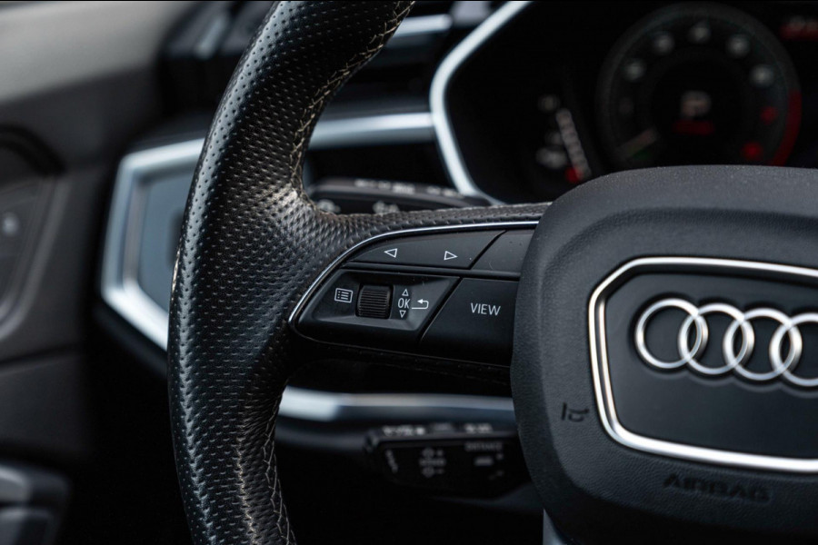 Audi Q3 Sportback 45 TFSI e S Edition 245 PK | Navarra Black Optic 3x S-Line Virtual Stoel/Stuurverw. 20''