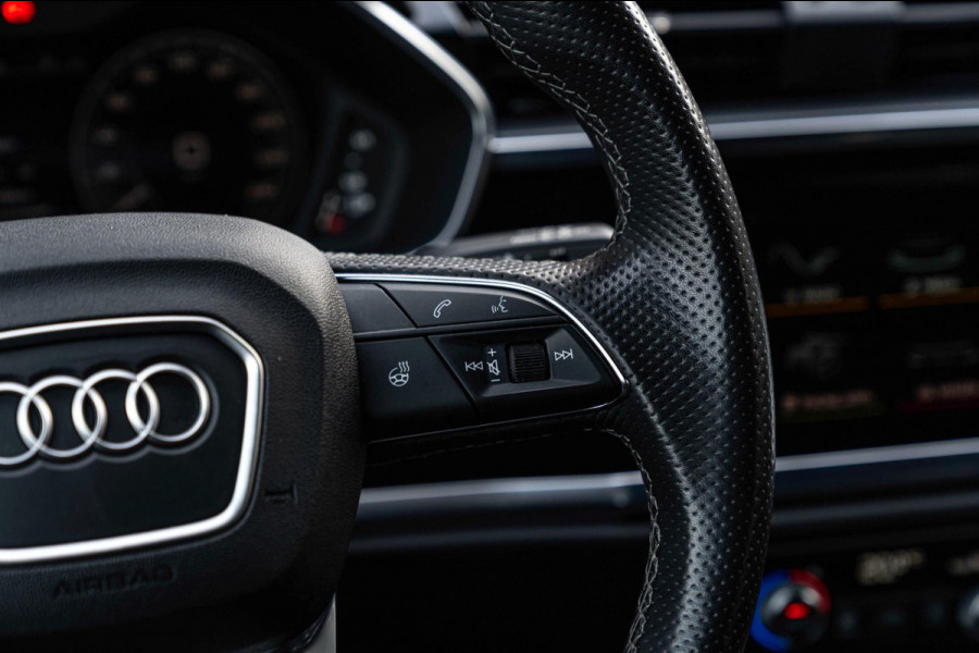 Audi Q3 Sportback 45 TFSI e S Edition 245 PK | Navarra Black Optic 3x S-Line Virtual Stoel/Stuurverw. 20''