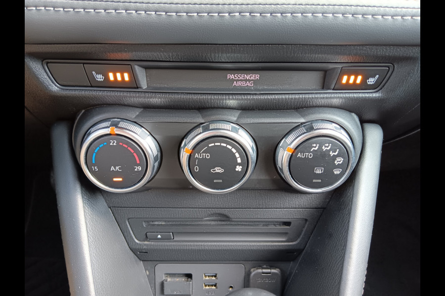 Mazda CX-3 2.0 SkyActiv-G 120 GT-M Line AUTOMAAT, Navi, Clima, Head-up, 18" etc. incl. 12 MND BOVAGGARANTIE