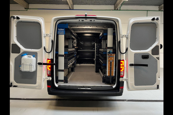Volkswagen Crafter Automaat DSG Servicewagen 35 2.0 TDI 140pk euro6 L3H2 oude L2H1 Highline 3Persoons, Sortimo, RIJKLAARPRIJS