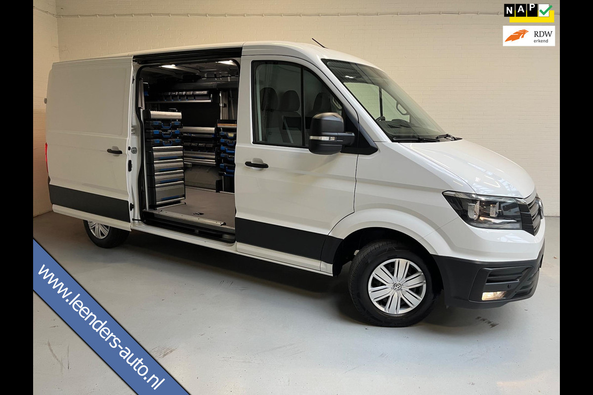 Volkswagen Crafter Automaat DSG Servicewagen 35 2.0 TDI 140pk euro6 L3H2 oude L2H1 Highline 3Persoons, Sortimo, RIJKLAARPRIJS