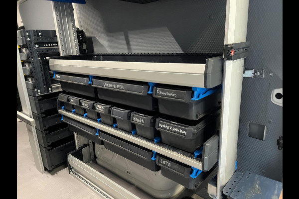 Volkswagen Crafter Automaat DSG Servicewagen 35 2.0 TDI 140pk euro6 L3H2 oude L2H1 Highline 3Persoons, Sortimo, RIJKLAARPRIJS