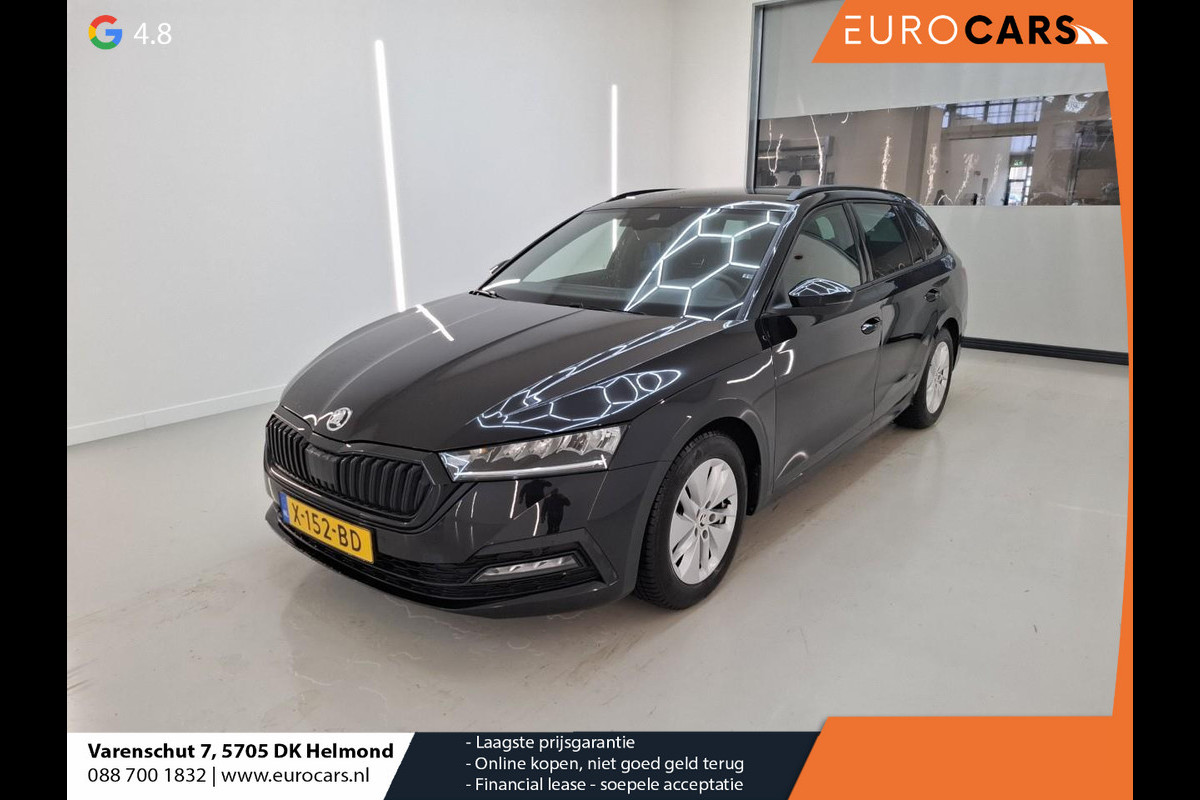 Škoda Octavia Combi 1.0 e-TSI Sport Business Trekhaak Navigatie Apple Carplay/ Android Auto Parkeersensoren Full led Virtual Cockpit Cruise control Climate control Lichtmetalen velgen Getinte ramen