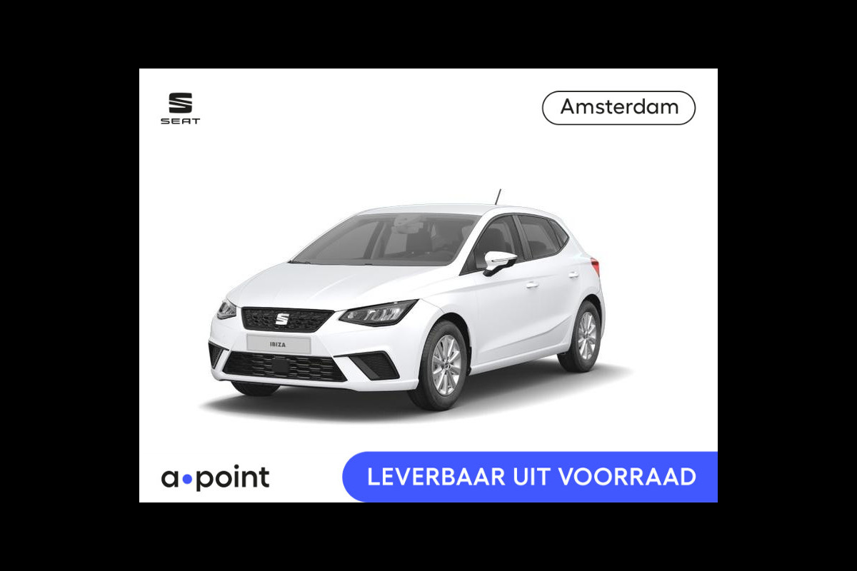 Seat Ibiza 1.0 EcoTSI Style | Trekhaakvoorbereiding | Glacial White Metallic