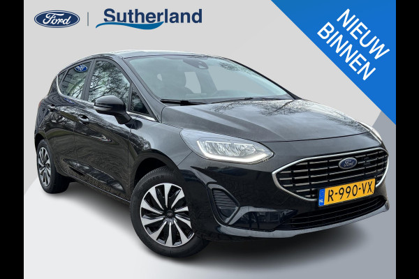 Ford Fiesta 1.0 EcoBoost Hybrid Titanium 125pk | Cruise Control | Parkeersensoren achter | Apple Carplay/Android auto | Navigatie | Climate control