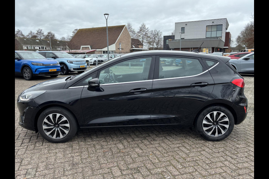 Ford Fiesta 1.0 EcoBoost Hybrid Titanium 125pk | Cruise Control | Parkeersensoren achter | Apple Carplay/Android auto | Navigatie | Climate control