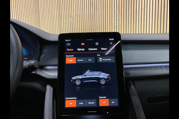 Polestar 2 Long Range Dual Motor Plus Pilot 78kWh|92,8%SOH|PANO|MEMORY|360+V+A-CAMERA|STOEL+STUURVERW|ACC|INCL BTW|1e EIG|NL-AUTO|