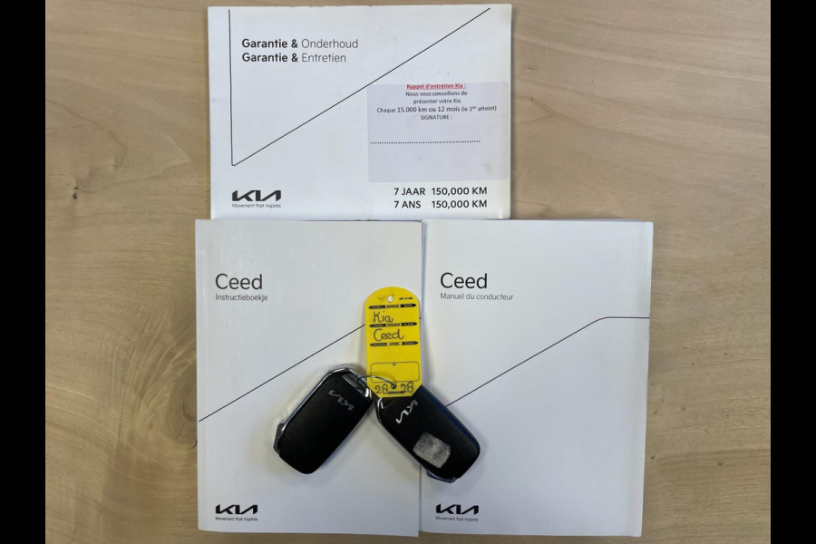 Kia Ceed 1.0 T-GDi DynamicPlusLine|120 PK|TREKHAAK|LEDER|KEYLESS|PDC|CARPLAY|ANDROID|CAMERA|CRUISE|CLIMATE|NAVIGATIEIN.BTW|1e EIG|