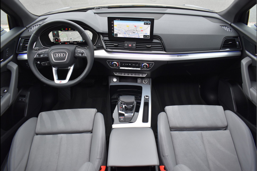 Audi Q5 50 TFSI e S-Line 299 Pk Pano Navi Leder Sfeer HUD 360 Camera 20 Inch