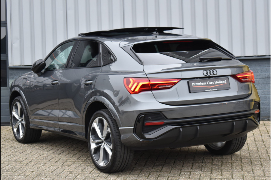 Audi Q3 Sportback 45 TFSI e S-Line 245 Pk Pano Sfeer Keyless Camera Navi Full Led 20 Inch