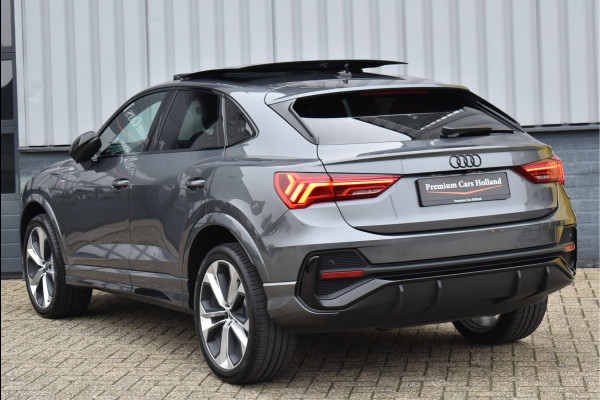 Audi Q3 Sportback 45 TFSI e S-Line 245 Pk Pano Sfeer Keyless Camera Navi Full Led 20 Inch