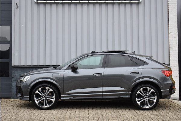 Audi Q3 Sportback 45 TFSI e S-Line 245 Pk Pano Sfeer Keyless Camera Navi Full Led 20 Inch