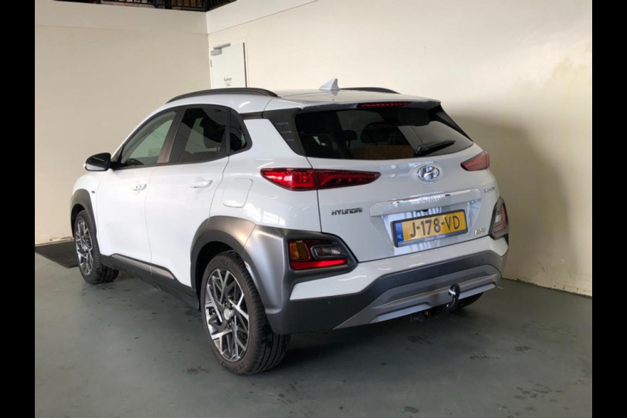 Hyundai Kona 1.6 GDI HEV Premium - Navi - Leder - Trekhaak - Org.NL