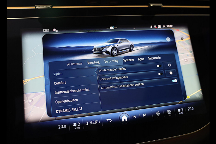 Mercedes-Benz E-Klasse AMG 53 4MATIC+ Edition 1 / Hyperscreen / Performance Zetels / Head Up / Softclose / 360 Camera / Open Pano