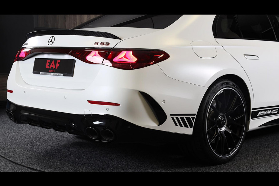 Mercedes-Benz E-Klasse AMG 53 4MATIC+ Edition 1 / Hyperscreen / Performance Zetels / Head Up / Softclose / 360 Camera / Open Pano