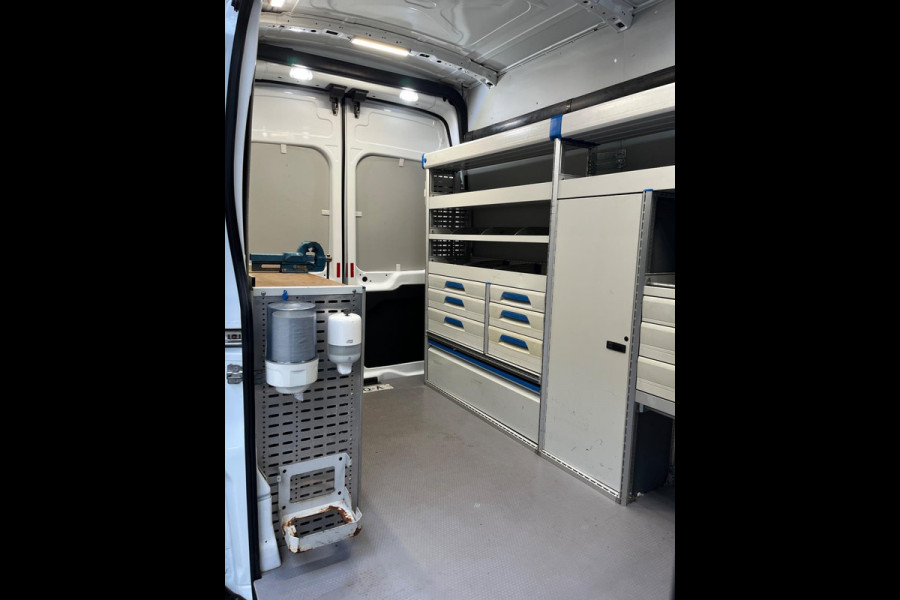 Ford Transit Servicewagen 310 2.0 TDCI 131pk euro6 L2H3 Trend 3Persoons, Sortimo Inrichting, Trekhaak, Navigatie, Rijklaarprijs!