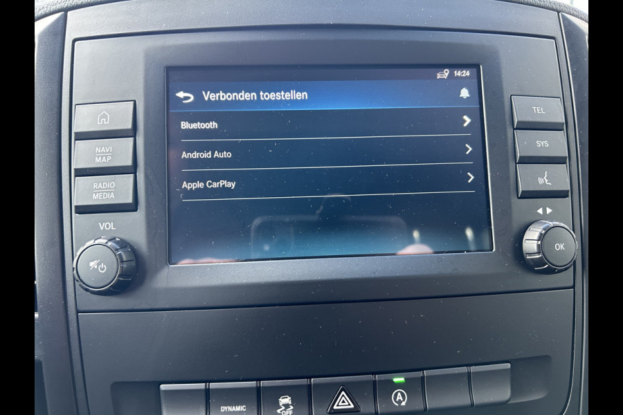 Mercedes-Benz Vito 116 CDI Lang Dubbele cabine / Distronic / Camera / Parkeersensoren / Navigatie / Airco