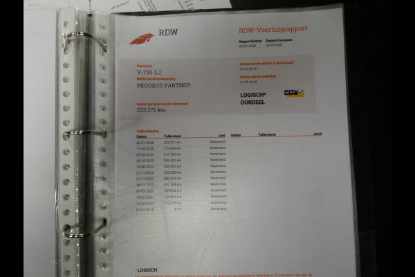 Peugeot Partner 120 1.6 BlueHDi 100pk L1 *3-zits*navi/cam