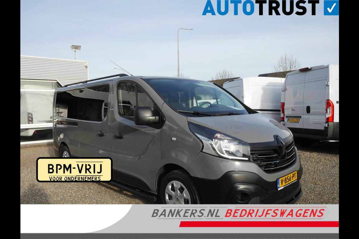 Renault Trafic 1.6 dCi 95PK, L2H1, Dubbel Cabine, Airco
