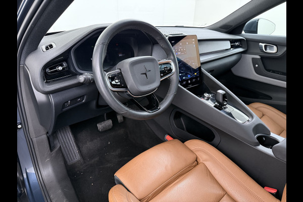 Polestar 2 Long Range 78kWh SOH 92% Leer Panoramadak Adap.Cruise Trekhaak Harman/Kardon®-Audio Memory Apple Carplay Android Auto Navi Ecc Stoel+Stuur+Achterbankverwarming Pdc Elek.Achterklep Lane Assist BLIS Road Sign Info 1e Eigenaar Origineel Nederlandse Auto