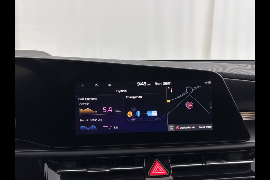 Kia Niro 1.6 GDi Hybrid DynamicPlusLine (INCL-BTW) Aut. *PANO | HEAD-UP | LEATHER | DIGI-COCKPIT | NAVI-FULLMAP | DAB | ADAPT.CRUISE | CAMERA | COMFORT-SEATS | KEYLESS | DIGI-COCKPIT | SHIFT-PADDLES | HEATED-SEATS | CARPLAY | LANE-