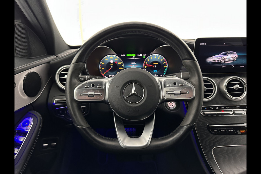 Mercedes-Benz C-Klasse Estate 300 e AMG Limited Business Solution ( Plug-in ) (INCL-BTW) Aut. *LEATHER-ALCANTARA | FULL-LED | NAVI-FULLMAP | TOPVIEW | BLINDSPOT | PREMIUM-AUDIO | DAB | CARPLAY | AMBIENTLIGHT | DIGI-COCKPIT | SPORTSEATS | TOWBAR | 18"ALU*