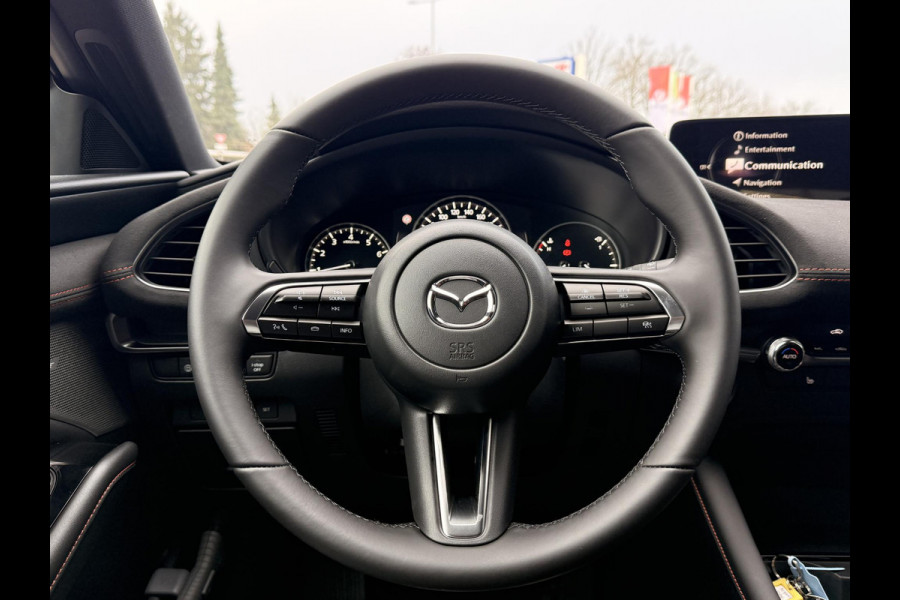 Mazda 3 2.5 e-SkyActiv-G M Hybrid 140 Nagisa | AUTOMAAT | ALL SEASON | CAMERA | PARKEER SENSOREN VOOR EN ACHTER |