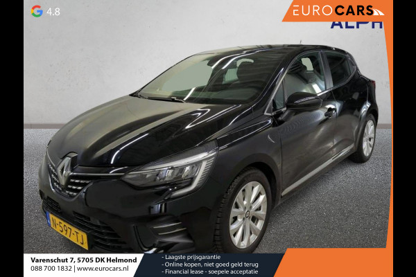 Renault Clio 1.6 E-Tech Hybrid 140 Intens Airco ECC Carplay Navi Cruise Control PDC VA + 360 Camera Full LED 16" LM Velgen