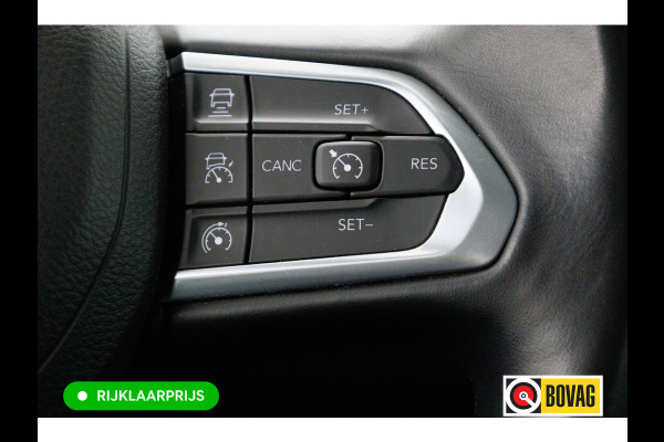 Jeep Compass 4xe 240 Hybrid Electric S 240 PK automaat | Leer | 19 Inch All-season | Stoel- Stuurverwarming Navigatie, Adaptive Cruise, Elektrische achterklep, Camera