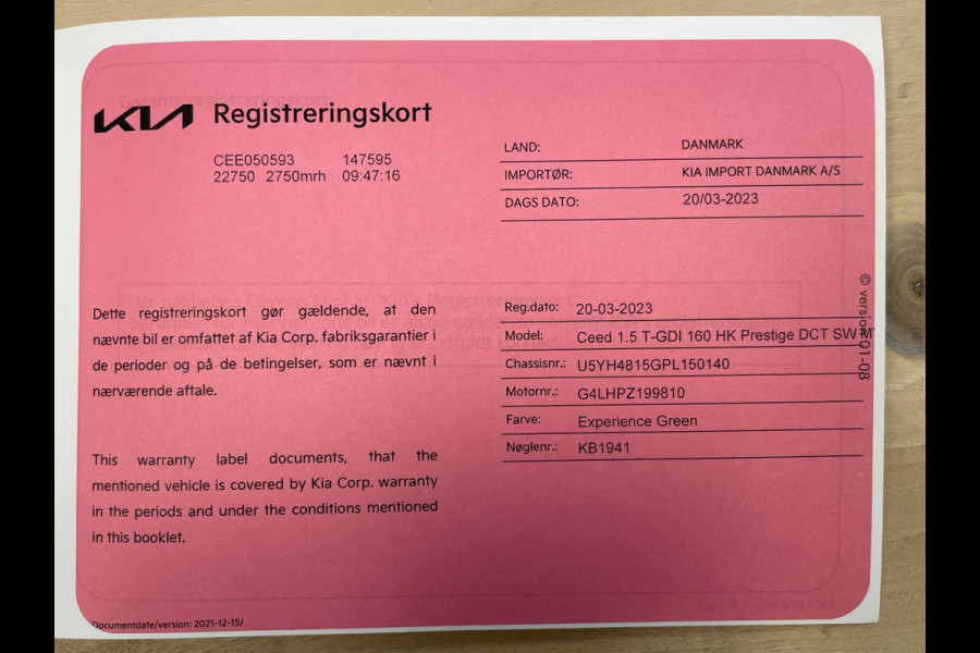 Kia Ceed Sportswagon 1.5 T-GDi DynamicLine|160PK|AUTOMAAT|TREKHAAK|ACC|CARPLAY+ANDROID|STOEL+STUURVERW|CAMERA|CLIMA+CRUISE|1e EIG|