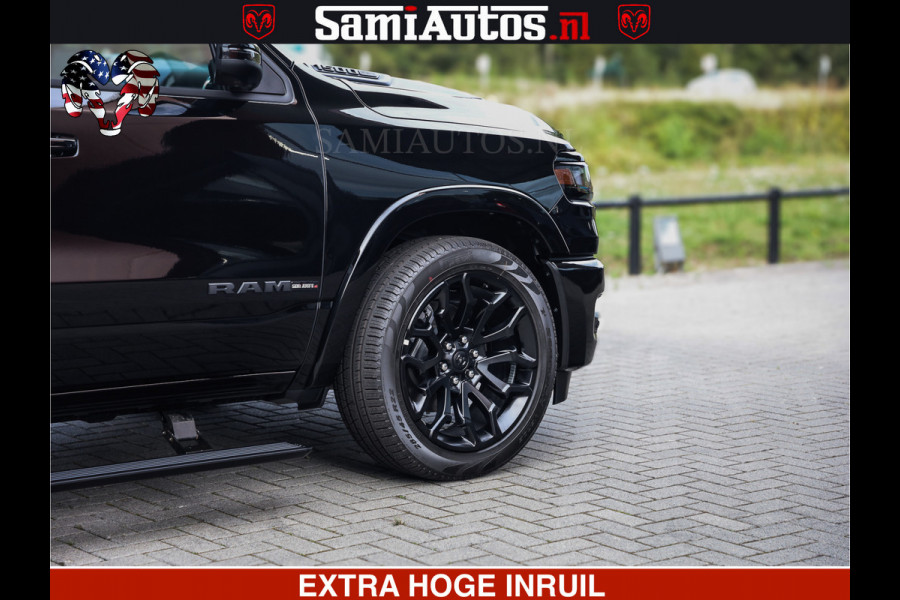 Dodge Ram 1500 Night Premium | Full Option | De Meest Luxe Pick-Up in zijn Klasse | Comfortabele Dubbele Cabine met Royale 5 Zitplaatsen | BPM vrij | Nu Leverbaar uit Voorraad | Voorraad Nr 2285 - 7648