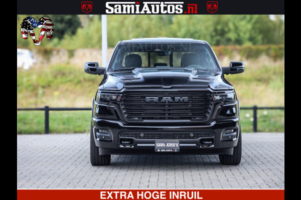 Dodge Ram 1500 Night Premium | Full Option | De Meest Luxe Pick-Up in zijn Klasse | Comfortabele Dubbele Cabine met Royale 5 Zitplaatsen | BPM vrij | Nu Leverbaar uit Voorraad | Voorraad Nr 2285 - 7648