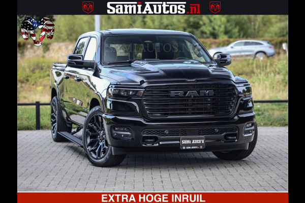 Dodge Ram 1500 Night Premium | Full Option | De Meest Luxe Pick-Up in zijn Klasse | Comfortabele Dubbele Cabine met Royale 5 Zitplaatsen | BPM vrij | Nu Leverbaar uit Voorraad | Voorraad Nr 2285 - 7648